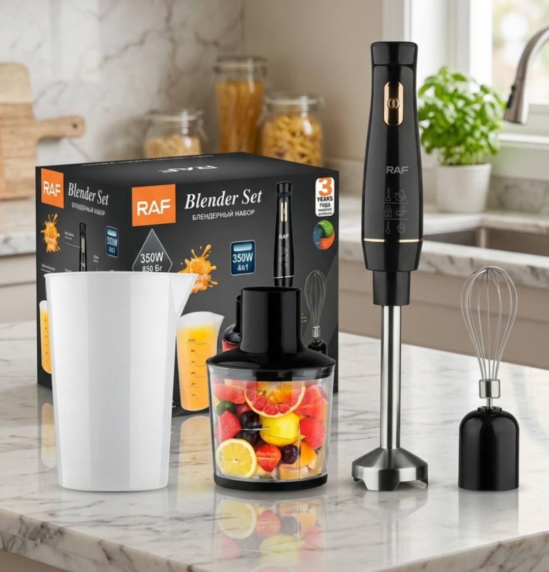 JUEGO DE BATIDORA PORTATIL